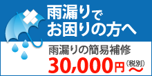 長崎市で雨漏りにお困りの方へ