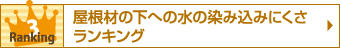 屋根材の下への水の染み込みにくさランキング