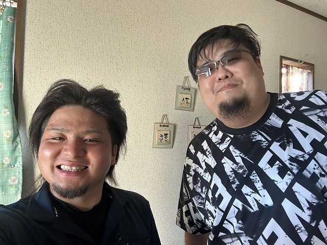 諫早市で棟板金ビス止め工事を任せて頂いたS様