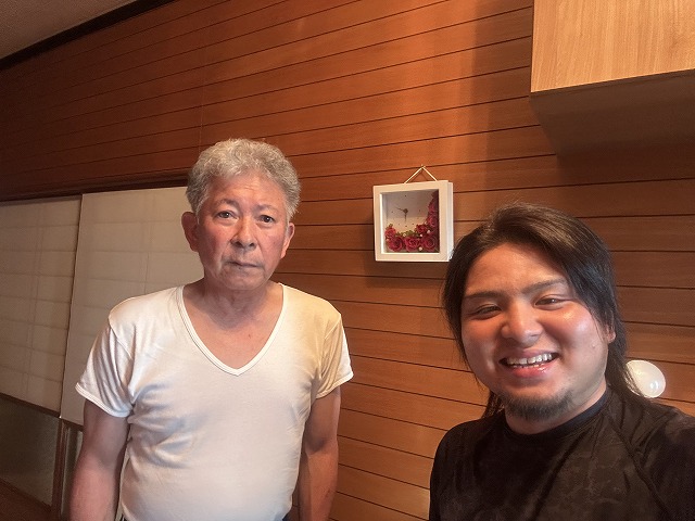 長崎市で瓦屋根の棟漆喰詰め直し工事を任せて頂いたT様