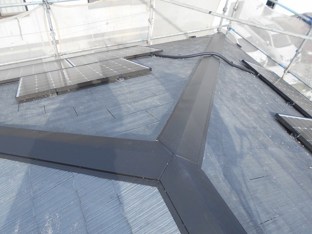 西彼杵郡時津町で行われた化粧スレートの屋根の板金張替え工事・屋根塗装・外壁塗装工事の行う目的や注意点、施工方法を簡単にご紹介！